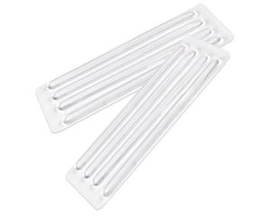 Almohadillas de Gel de silicona para talón trasero, cómodas almohadillas de Gel para talón, antiabrasión, transparentes, invisibles, <span class=keywords><strong>tiras</strong></span> adhesivas para sandalias, 4 Uds. - Product Image 6