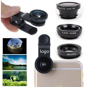 3 In1 Fisheye Phone <strong>Lens</strong> 0.67X <strong>Wide</strong> <strong>Angle</strong> Zoom Fish Eye <strong>Macro</strong> <strong>Lenses</strong> Camera Kits <strong>With</strong> Clip <strong>Lens</strong> on the Phone for Smartphone - Product Image 5
