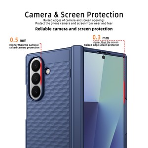 La nueva funda protectora para teléfono Ringmin con bisagras de resorte, diseñada para Fold6 - Product Image 3