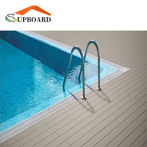 Panneaux muraux en bois massif pour piscine, couverture d'extérieur en Pvc - Product Image 3