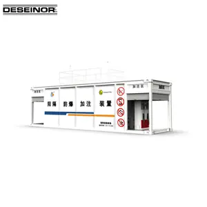 China big manufacturer Customized Mobile 5000L-7000LContainer Fuel Station Gas Station