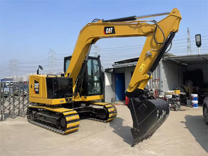 Mini-excavatrice Cat d'occasion, modèles 307.5 et 307, hydraulique sur chenilles, prête à l'emploi pour la construction - Product Image 2