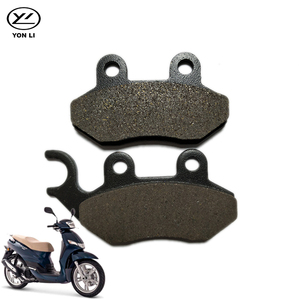 Pastiglie Freno Semi-Metalliche Senza Amianto YONGLI per Scooter <span class=keywords><strong>SYM</strong></span> <span class=keywords><strong>Fiddle</strong></span> <span class=keywords><strong>125</strong></span> Modello F039, Ricambio/Upgrade con 1 Anno di Garanzia - Product Image 4
