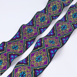 Correas Polipropileno Negro Silicona elástica 30m Rollo Algodón Impreso Sujetador Correa Ropa interior elástica Correas bordadas - Product Image 6