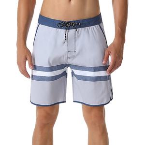 Custom LOGO Breathable Men's Swim Shorts Swim Trunks With Gingham Patchwork Paisley Plaid Letter Patterns for Men - Product Image 2