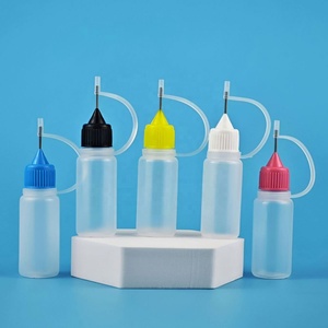 New 5ml 10ml 20ml 30ml 50ml 100ml 120ml PE Needle Tip Plastic Dropper Needle <b>Bottles</b> Oil Fill <b>Bottle</b> - Product Image 4