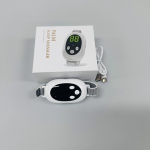 Masseur de sommeil de paume certifié Safe EMS Pulse Levels Dispositif d'aide au sommeil portable gratuit garanti pour le soulagement de l'insomnie/de l'anxiété - Product Image 5