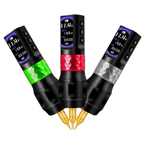 Máquina de Tatuaje Inalámbrica con Batería de 2000mAh, Pantalla LED y Motor sin Escobillas, Pluma Eléctrica para Tatuaje PMU - Product Image 1