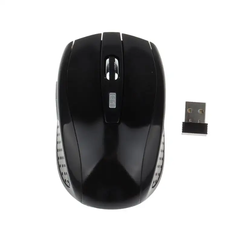 2.4GHz USB Optical Wireless Mouse USB Receiver Mouse Smart Energy Saving Mouse for Tablet, Laptop and Desktop