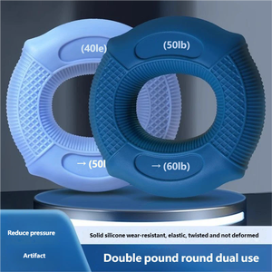 Allenatore per la Forza delle Mani, Anello in Silicone per il Recupero Muscolare delle Dita, Rinforzo del <span class=keywords><strong>Polso</strong></span>, <span class=keywords><strong>Riabilitazione</strong></span> Circolare - Product Image 4
