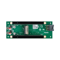 Carte d'extension bifurcationnelle PCIe Gen5 MCIO X8 avec double emplacement X4 pour GPU, carte réseau, SSD NVMe, serveur, station de travail OEM ODM