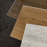 Suelo SPC Comercial de 8mm, Resistente al Agua, Ecológico, con Aspecto de Madera, Sistema de Click, Ignífugo, Panel SPC con Sistema de Bloqueo por Click