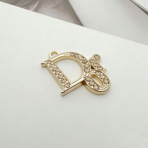 2026 New Arrival Fashion Designer Alloy Designer <b>Charms</b> Brand Metal <b>Charms</b> for <b>Bags</b> Decoration - Product Image 4