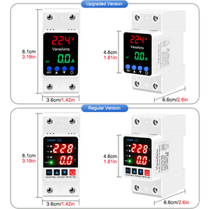 LED hiển thị kỹ thuật số điện áp bảo vệ AC220V duy nhất giai đoạn quá áp & bảo vệ quá dòng phạm vi DC85-300V 63a100a ODM - Product Image 5