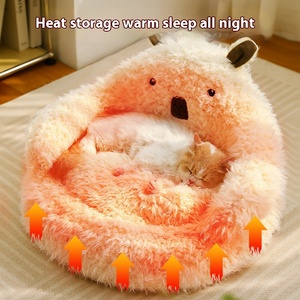 Cama para gatos de algodón orgánico de lujo de alta calidad, divertida cama para mascotas - Product Image 4