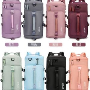 Factory Free Sample Custom Logo Fashion Sports Gym Backpack Duffel Travel <b>Bag</b> Waterproof Portable Unisex Outdoor Activities - Product Image 2