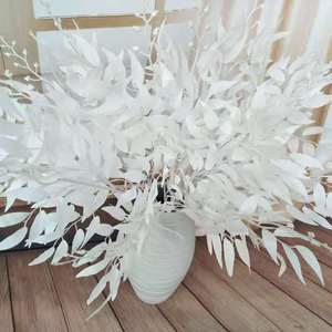 Feuilles de saule artificielles de haute qualité plantes artificielles Aliexpress Offres Spéciales pour la décoration quotidienne de mariage - Product Image 2