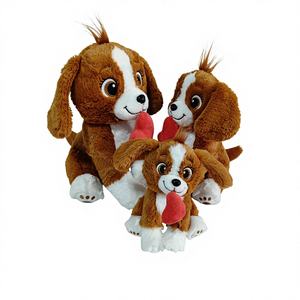 Подарок на День святого Валентина: плюшевая игрушка-щенок, держащий сердце, из мягкого хлопка, приятная для кожи, с наполнителем из ПП-волокна. - Product Image 6