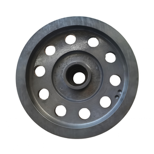 Polea de motor de hierro fundido de ranura única para correa en V, 200 mm, para transmisión de generador, uso OEM de alta resistencia - Product Image 4