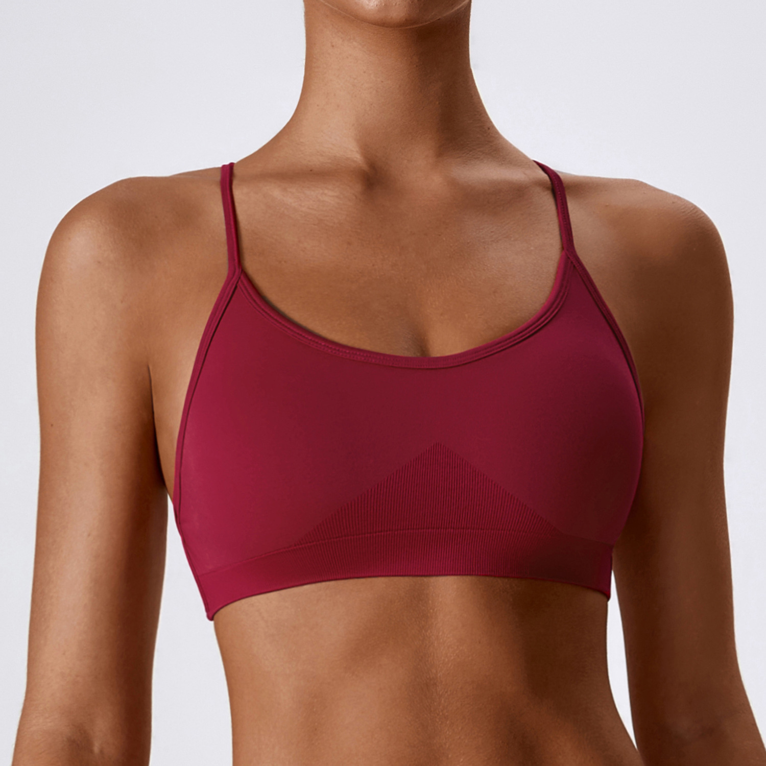 Bra wine red