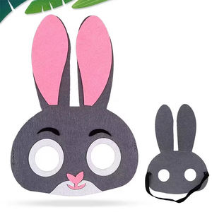 Máscaras de Fieltro de Animales del Bosque, Disfraces de Animales, Artículos para Fiestas Temáticas de Zoológico o Campamento, para Niños o Niñas - Product Image 1