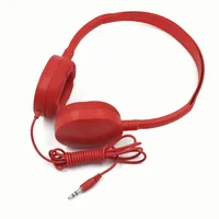 Vente en gros pas cher PC ordinateur OEM casques d'écoute stéréo filaire jetables de compagnie aérienne et écouteurs pour enfants