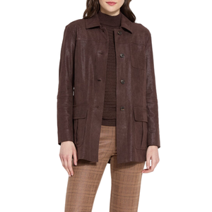 Manteau <span class=keywords><strong>femme</strong></span> automne et hiver nouveau cardigan à revers en daim veste à la mode <span class=keywords><strong>femme</strong></span> manteau à manches longues couleur unie veste OEM - Product Image 1
