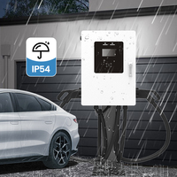EVEGO Chargeur mural Tesla EV super rapide 40 kW, style familial, nouvelle norme OCPP1.6J OCPP 2.0.1, station de recharge TUV avec double connecteur