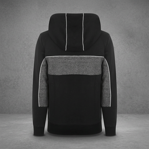 Winter Top Sale Custom High Quality Wholesale Streetwear Men's Fleece Eco-Friendly 100% Cotton Solid Hoodies Free Sample - Product Image 3