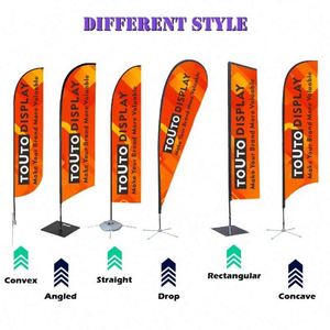Advertising Custom Made Advertising Tear <b>Drop</b> Beach Sublimation Beach Flag - Product Image 2