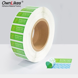 Etiquetas Adhesivas en Rollo Ownlikes 2023 PLA, Anti-falsificación, Protección Ambiental, Autoadhesivas, Acrílicas - Product Image 6