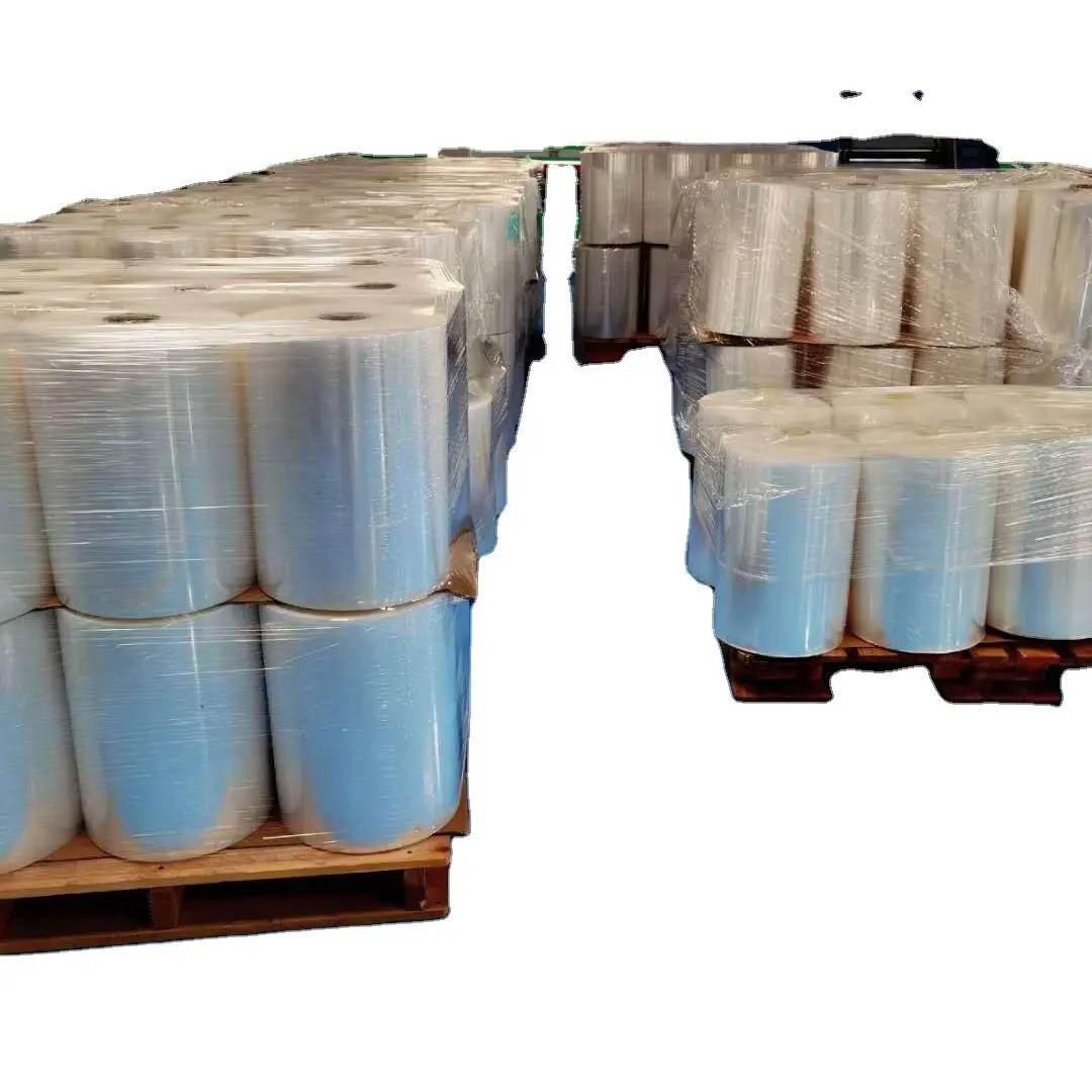 High Quality Stretch Film Roll Jumbo/jumbo Stretch Film Transparent Lldpe Packaging Film Green Packing Casting Soft 50-1000mm