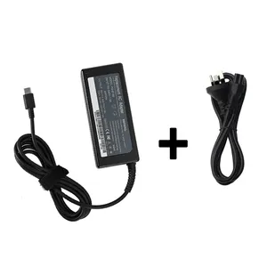 CompatibleDesktop adattatore PD 65W PD caricatore uscita 5V 3A/ 9V 3A/ 15V 3A/ 20V 3.25A