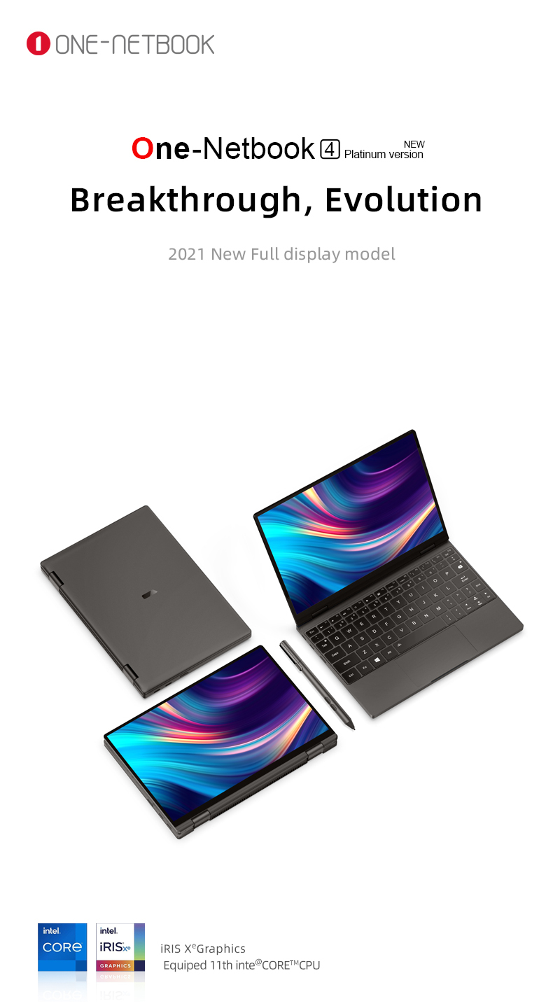 Onemix 4 Notebook - Compact Win10 Laptop with Intel I7