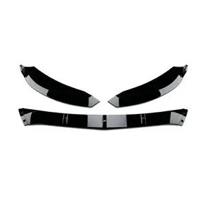 StarNav สำหรับ Mercedes Benz C-Class W205 S205 C180 C200 C260 AMG ปี 2015-2018 ชุดแต่งกันชนหน้าแบบ Shovel Lip ป้องกันการชนด้านล่าง - Product Image 3