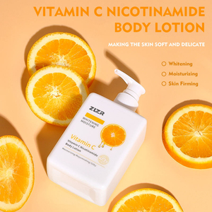 Lotion pour le corps à la vitamine C en marque privée, lotion pour le corps végane et crème, lotion pour le corps blanchissante à la vitamine C et à la nicotinamide soyeuse - Product Image 2