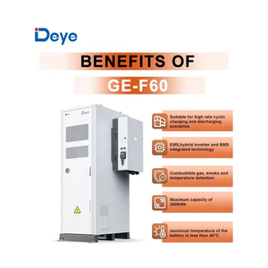 Deye <strong>GE</strong>-F60 LiFePO4 Lithium <strong>Battery</strong> 51.2V 100Ah 5Kwh Rack Mounted <strong>Batteries</strong> - Product Image 2