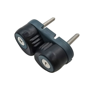 Abrazadera de Cuerda de 48 mm, Negra, Roja, Gris, con Rodamiento de Nylon, Repuesto para Ancla de Barco - Product Image 4