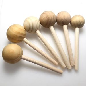 Bâton d'aromathérapie 3cm en forme de boule de <span class=keywords><strong>pin</strong></span>, arôme de <span class=keywords><strong>cellulose</strong></span> naturelle, parfum volatil, bâton d'encens, canne d'aromathérapie, sucette en bois - Product Image 5