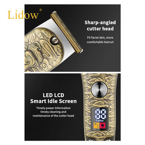 Tondeuse à cheveux LIDOW 0 mm, tondeuse à cheveux à lame zéro, lame T9, tondeuse à cheveux électrique <span class=keywords><strong>pour</strong></span> hommes, rasoir sans fil - Product Image 3