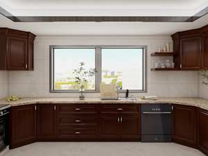 Portes de cuisine modernes sur mesure en bois, vente en gros, design pour appartement, meubles de maison durables et autonomes pour salle à manger - Product Image 3