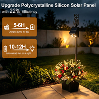 Lampe murale solaire magnétique IP54 étanche avec détecteur de mouvement pour extérieur, idéale pour porche, clôture et jardin