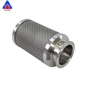 Cartouche filtrante en maille métallique de titane fritté haute pureté 0,22m-100m, résistante à la corrosion, certifiée ISO9001, pour eau chimique - Product Image 6