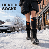 Chaussettes chauffantes rechargeables de haute qualité contrôlées par application, 5000 mAh, chauffage rapide, lavables, pour la chasse et le ski en plein air en hiver, unisexe
