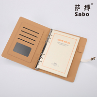 Diario con Candado, Cuaderno A5 Negro, Papelería, Logotipo Amarillo en Relieve, Cuaderno Japonés