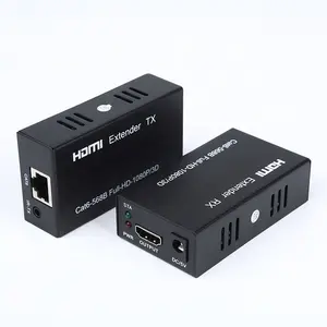 60M HD Extender Single cat-5 up to 50 meters Support video output 720p