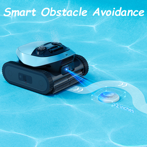 Robot de nettoyage de <span class=keywords><strong>piscine</strong></span> intelligent sans fil de haute qualité, multi-modes, <span class=keywords><strong>aspirateur</strong></span> automatique, programmation à distance, <span class=keywords><strong>pour</strong></span> piscines enterrées, puissant - Product Image 3