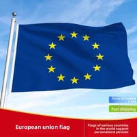 Drapeau personnalisé avec logo, impression personnalisée, publicité promotionnelle, sublimation, drapeaux nationaux et de couleur personnalisables, vente en gros