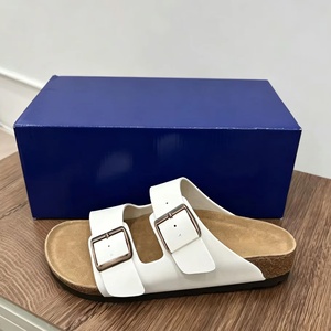 <span class=keywords><strong>Sandali</strong></span> da Spiaggia di Marca per <span class=keywords><strong>Donna</strong></span>, Alla Moda e Trendy, con Tomaia in <span class=keywords><strong>Vera</strong></span> <span class=keywords><strong>Pelle</strong></span> e Supporto per l'Arco in Sughero, <span class=keywords><strong>Sandali</strong></span> Open Toe per Uomo - Product Image 5