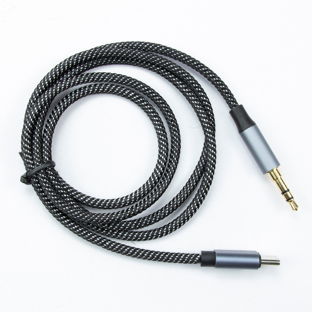 USB C to 3.5mm Aux Audio Cable for iPhone 15 Samsung Galaxy S23 Headphone Type C to 1/8" Male Hi-Fi Stereo Jack Cord 3.3FT